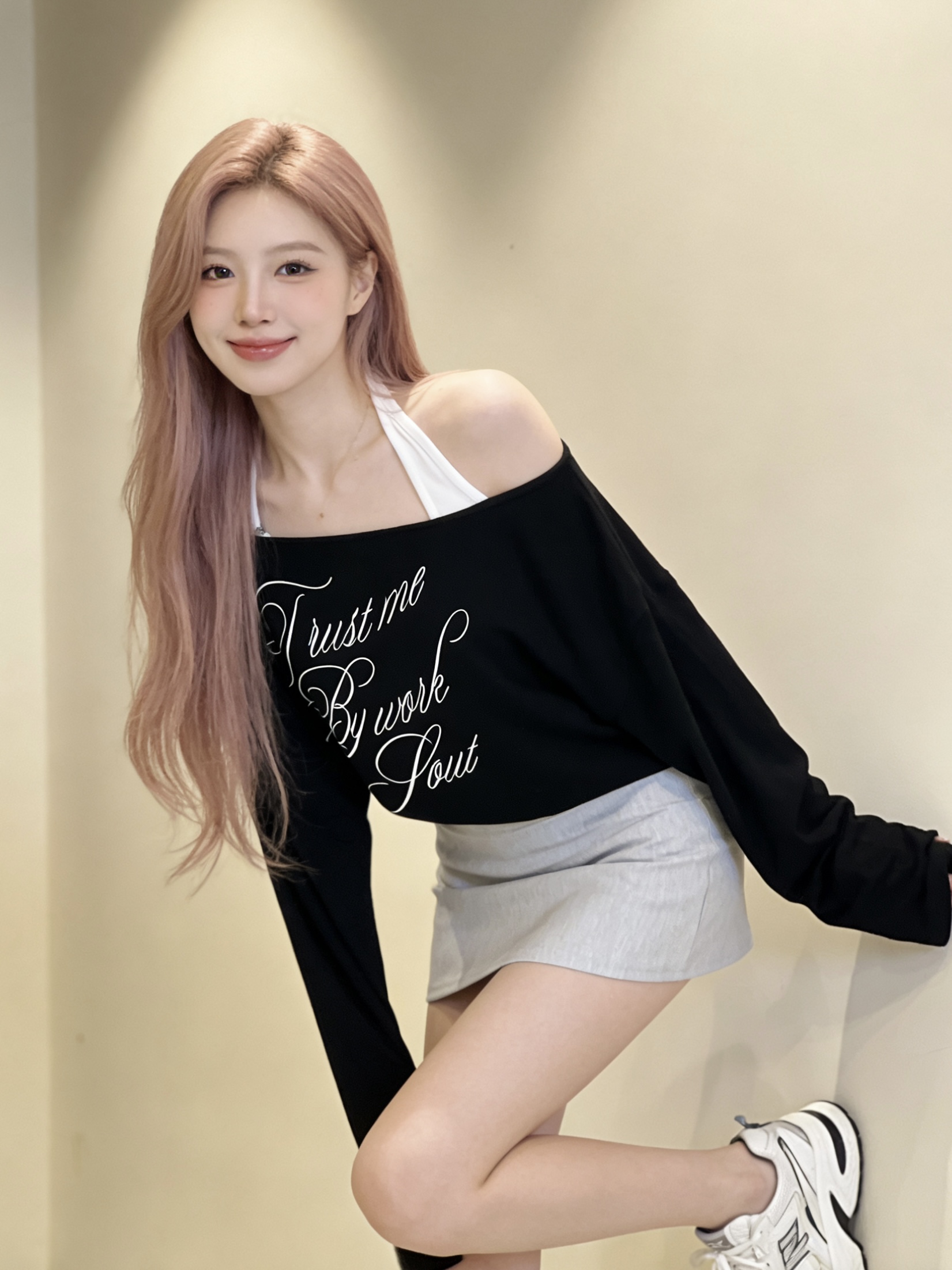 Alternative view of 602592 903 简约包臀裙