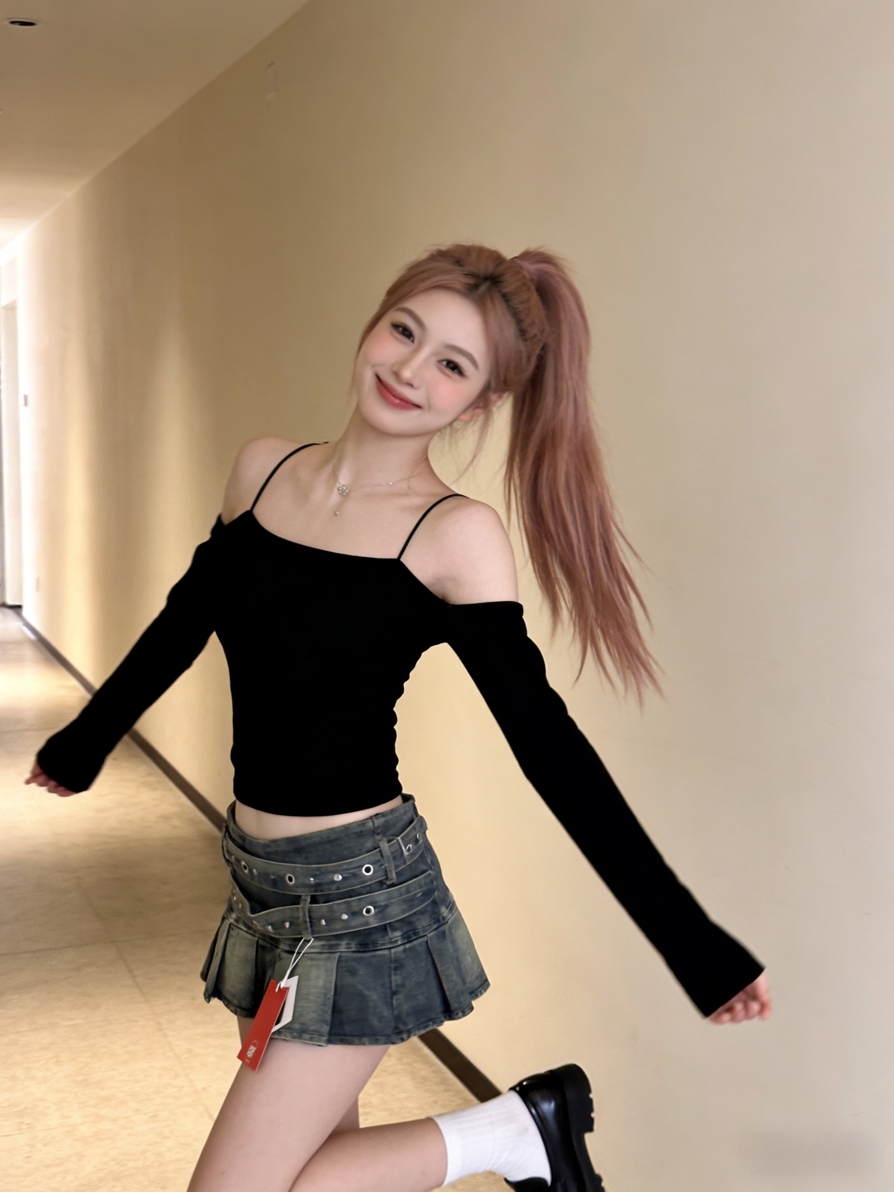 Alternative view of 112999 7757 长袖带胸垫