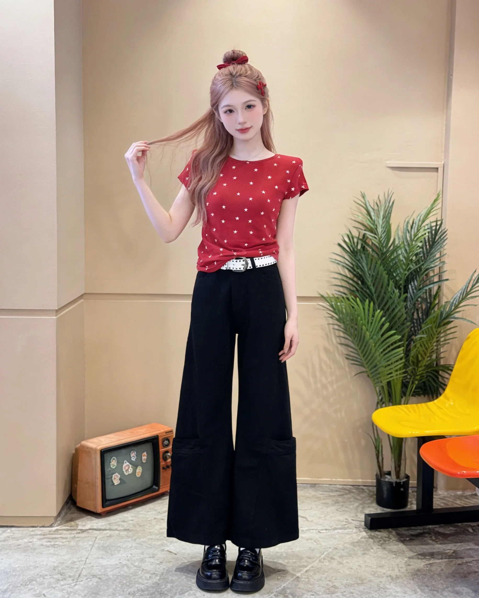 Alternative view of 113190 770-7 星星短tee