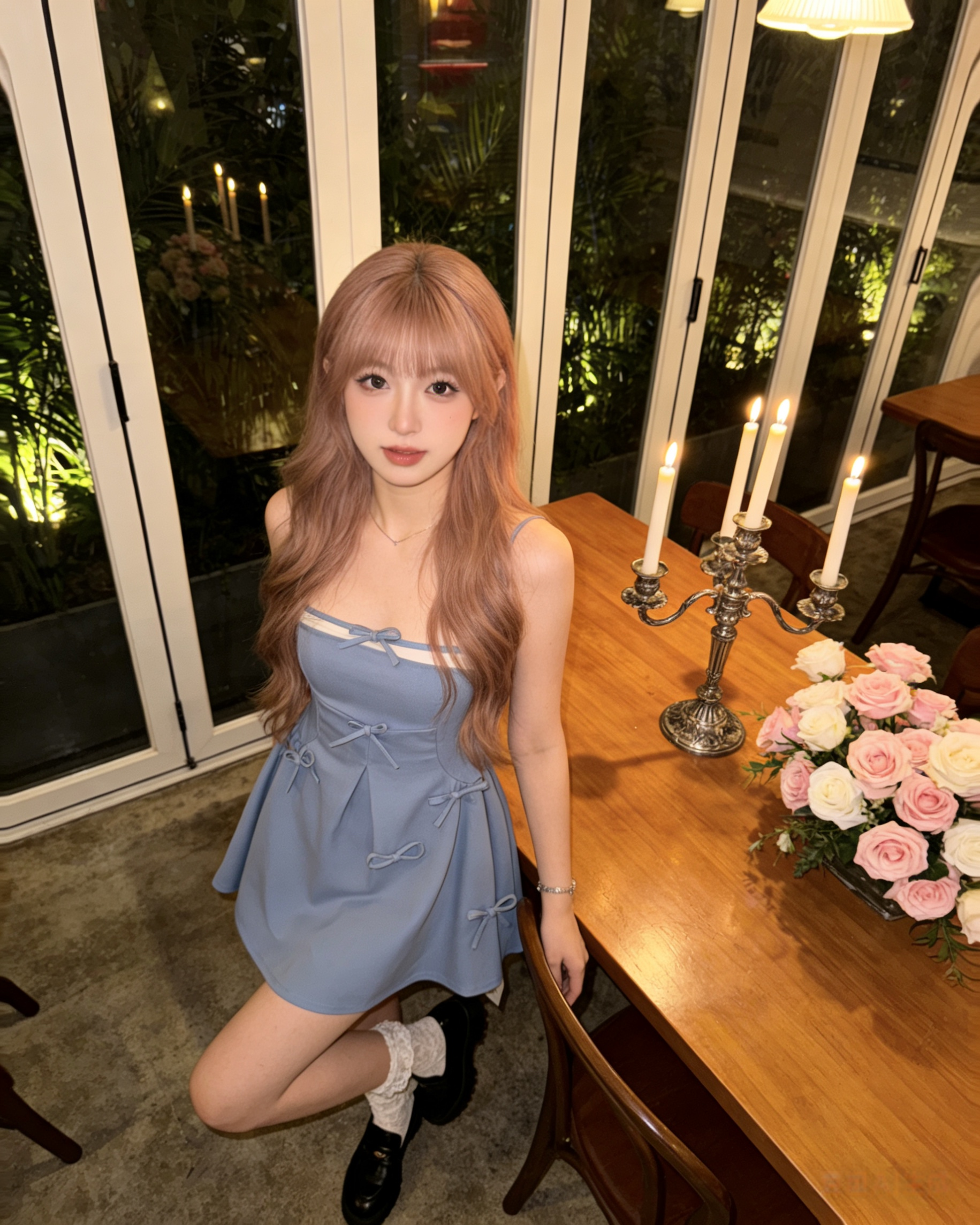 Alternative view of 602911 68836 蝴蝶结连身裙