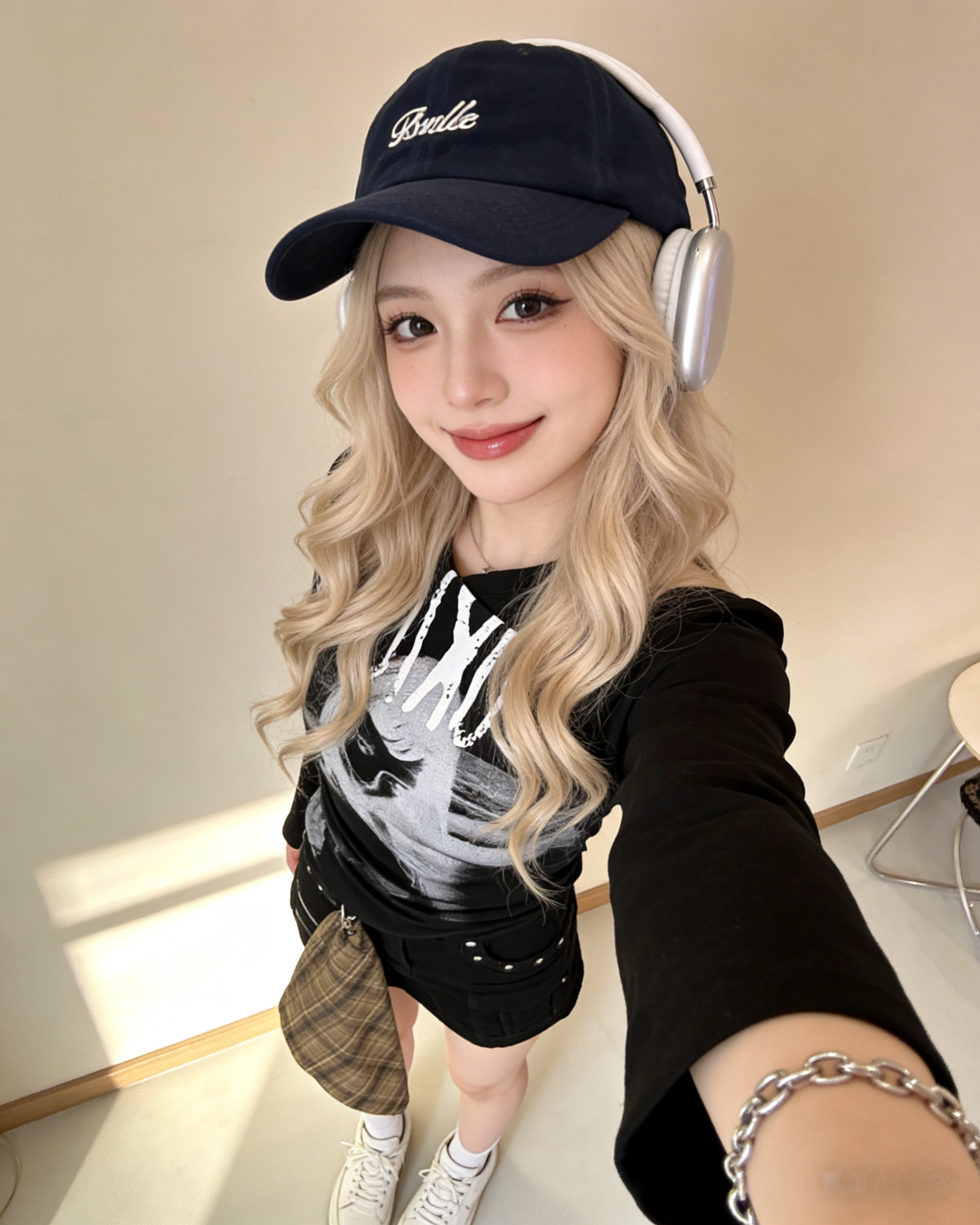 Alternative view of 501417 HME8026 牛仔裤裙