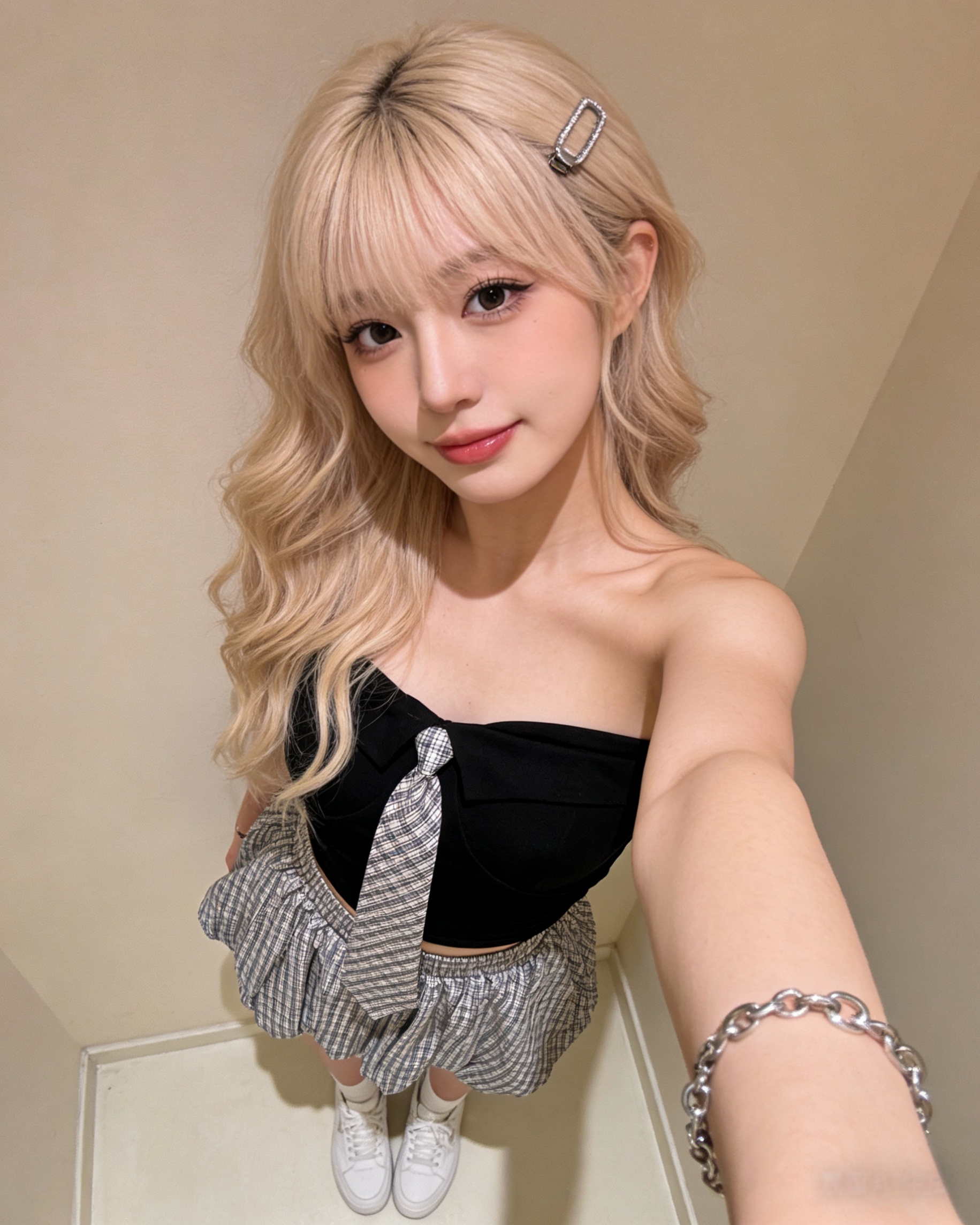 113171 6609 领带抹胸