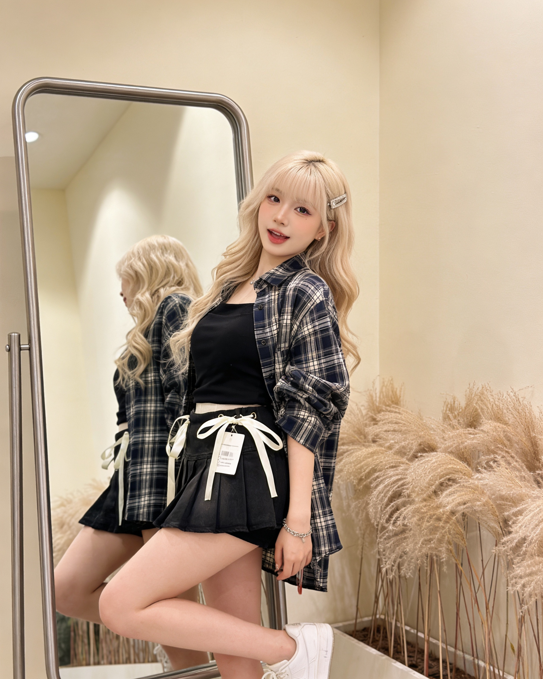 Alternative view of 602652 7005 牛仔半身裙