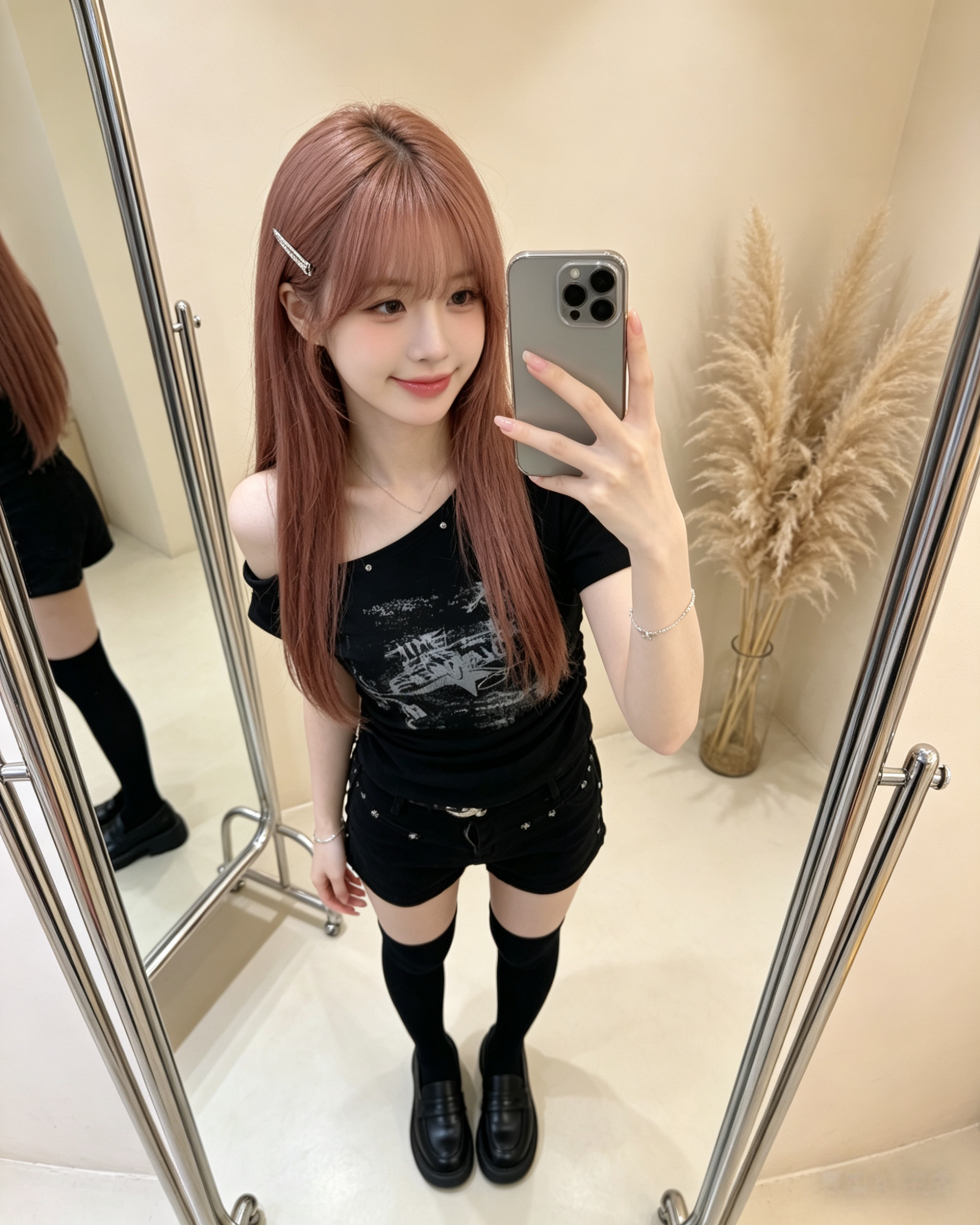 Alternative view of 501445 3142 短裤配腰带