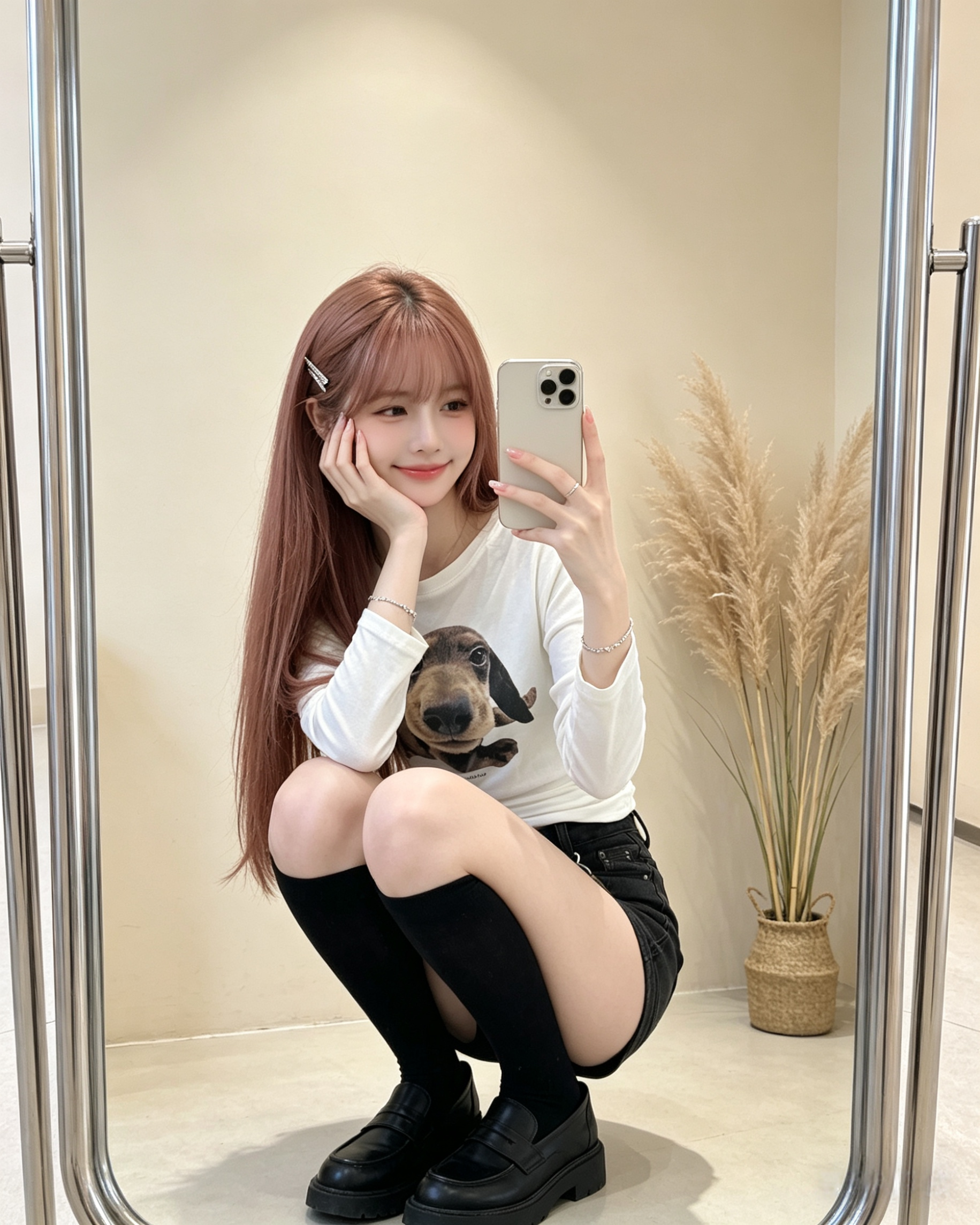 Alternative view of 501447 HME5853 牛仔短裤