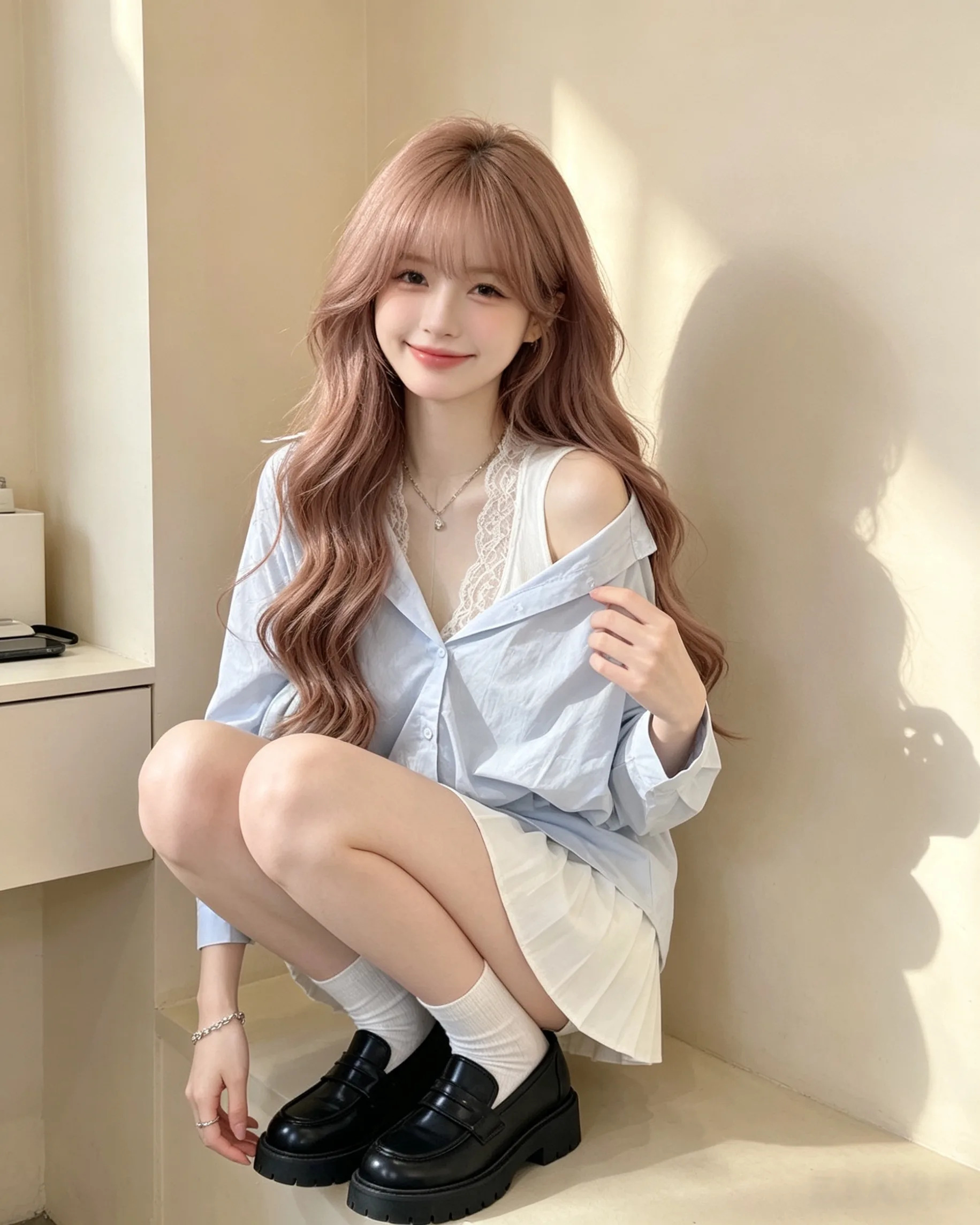 113240 311 假两件衬衫