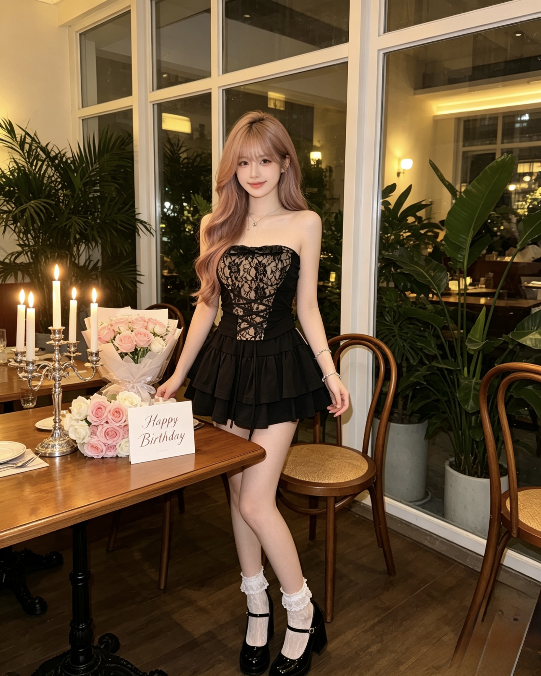 113498 5531 蕾丝抹胸