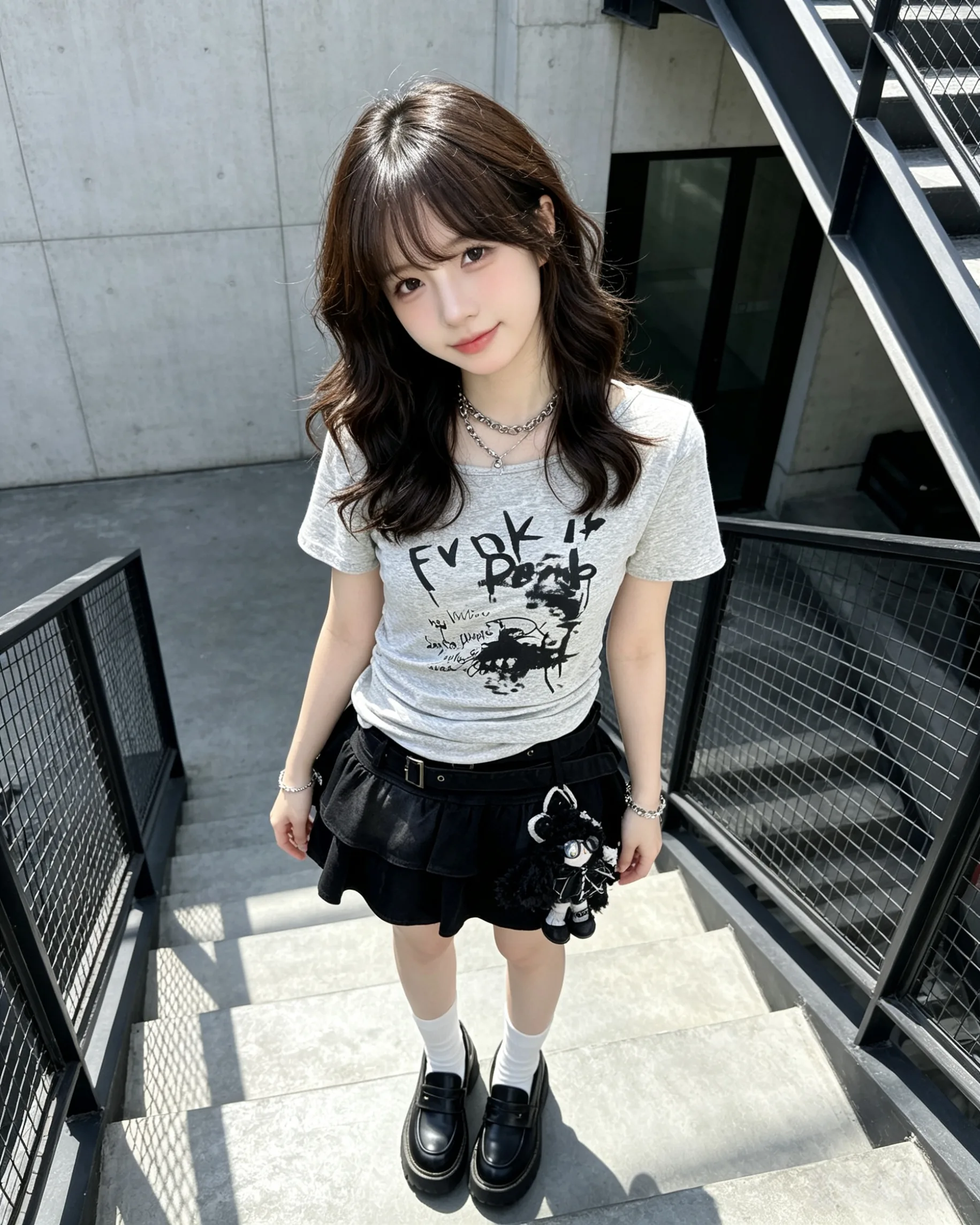 501471 8256 裤裙配牛仔腰带