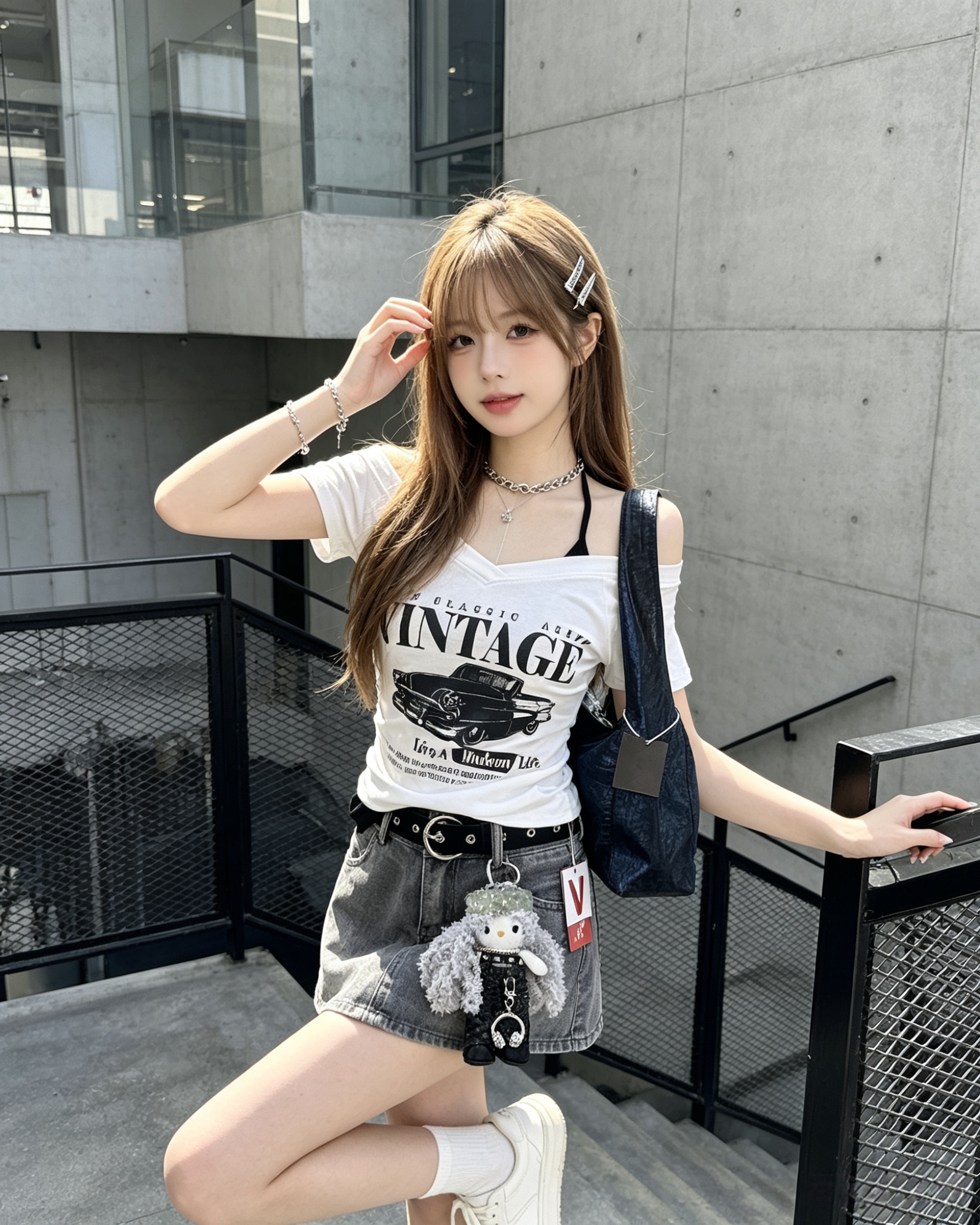 Alternative view of 501558 JUNE919233 牛仔裤裙