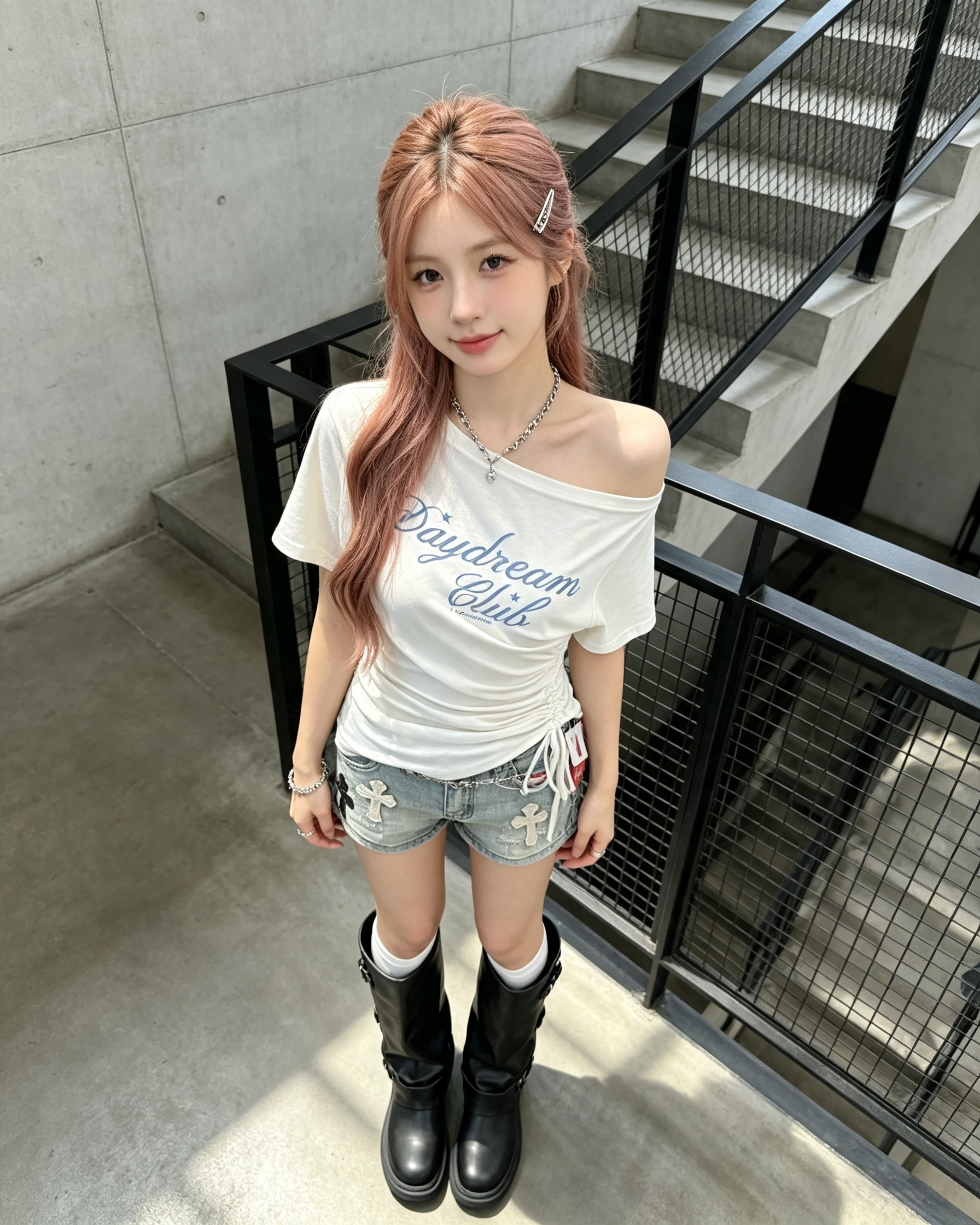 501910 67717克罗心短裤